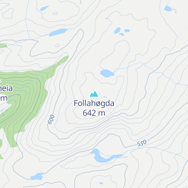 Map of Follahøgda