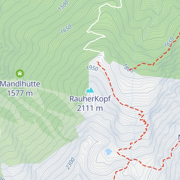 Map of RauherKopf