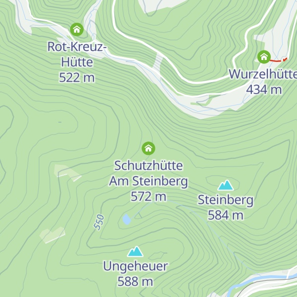 Map of Schutzhütte Am Steinberg