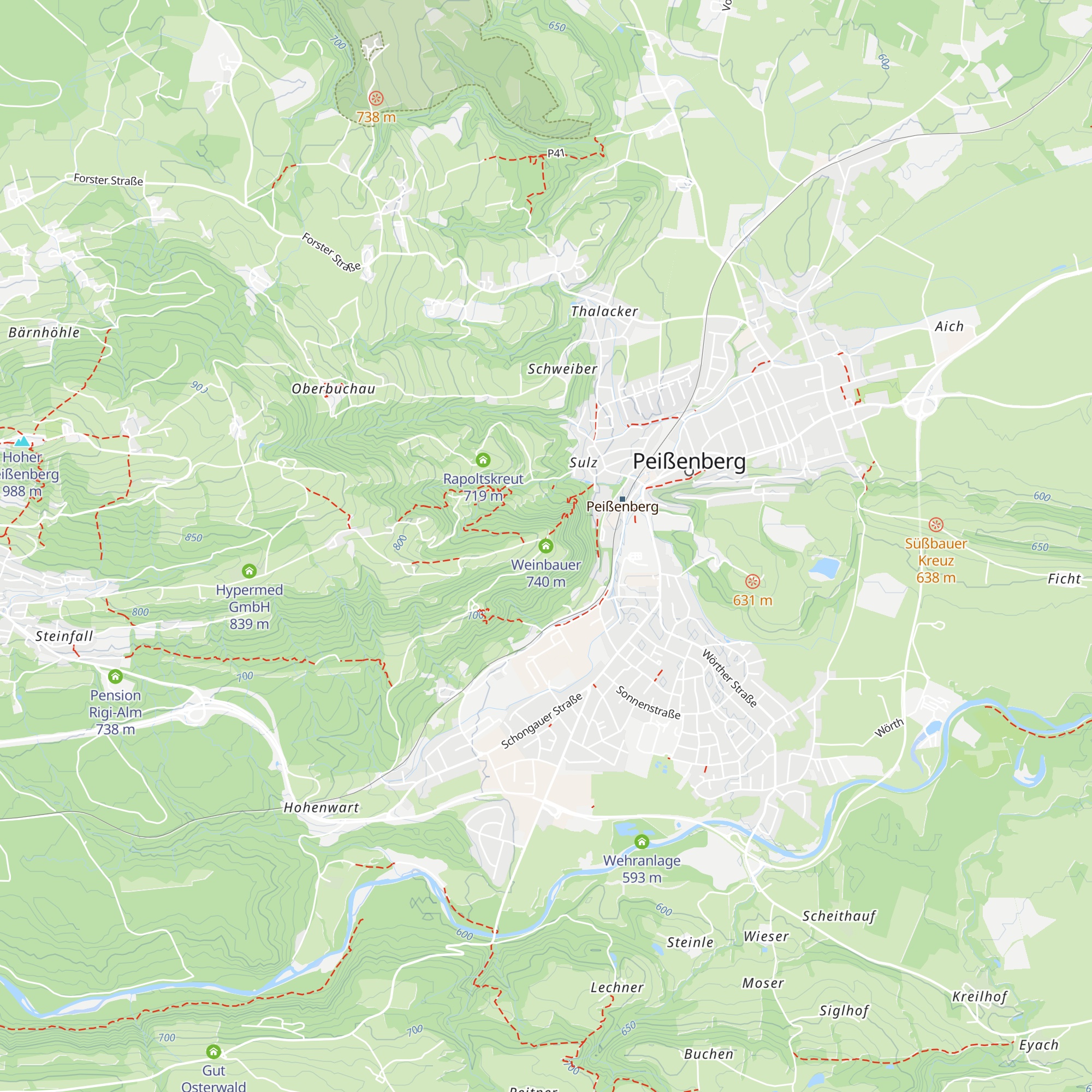 Weinbauer map