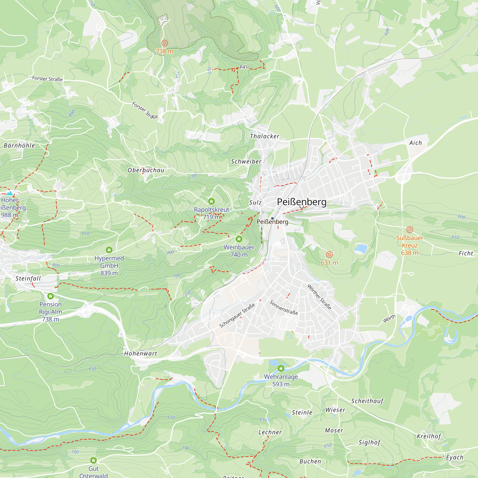 Weinbauer map