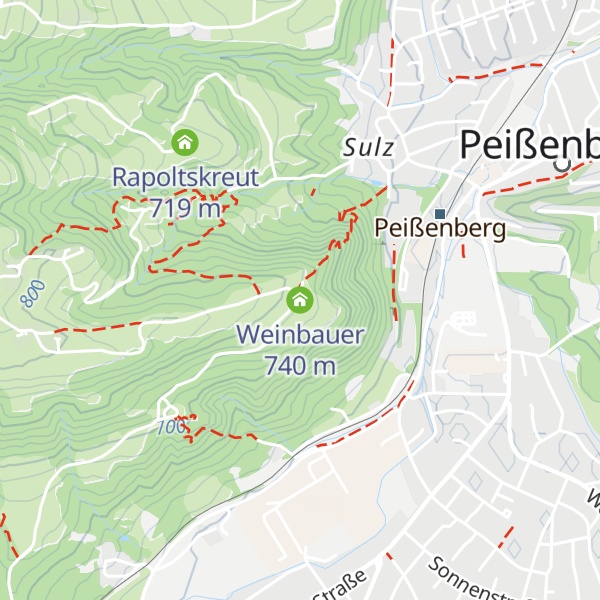 Map of Weinbauer