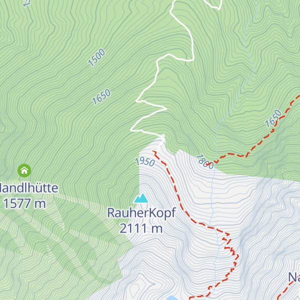 Map of Rietzer Alm