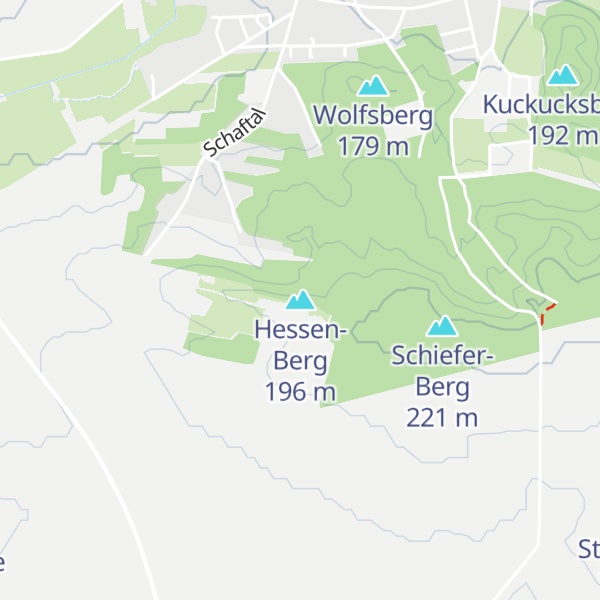 Map of Hessen-Berg