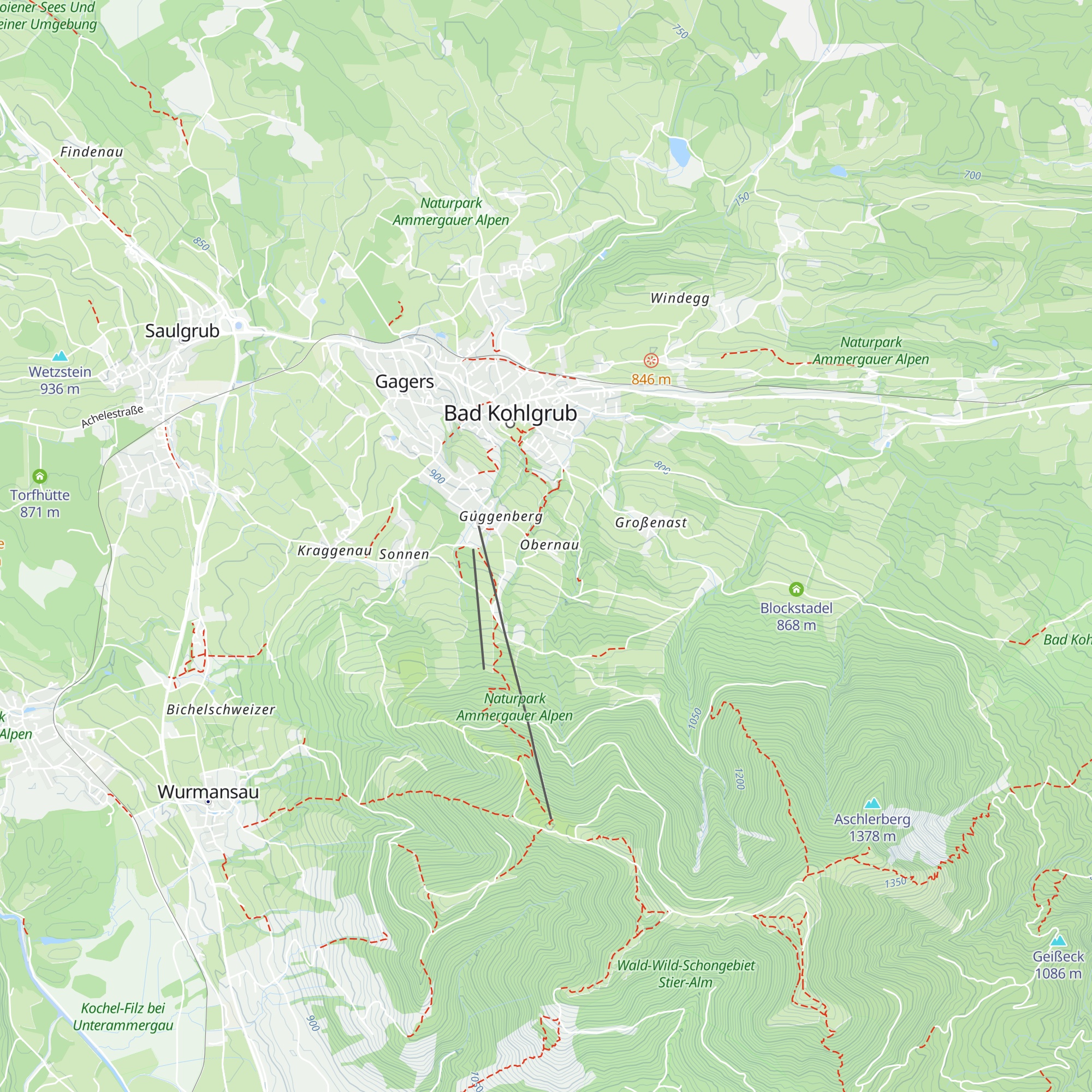 Obernauer Hof map