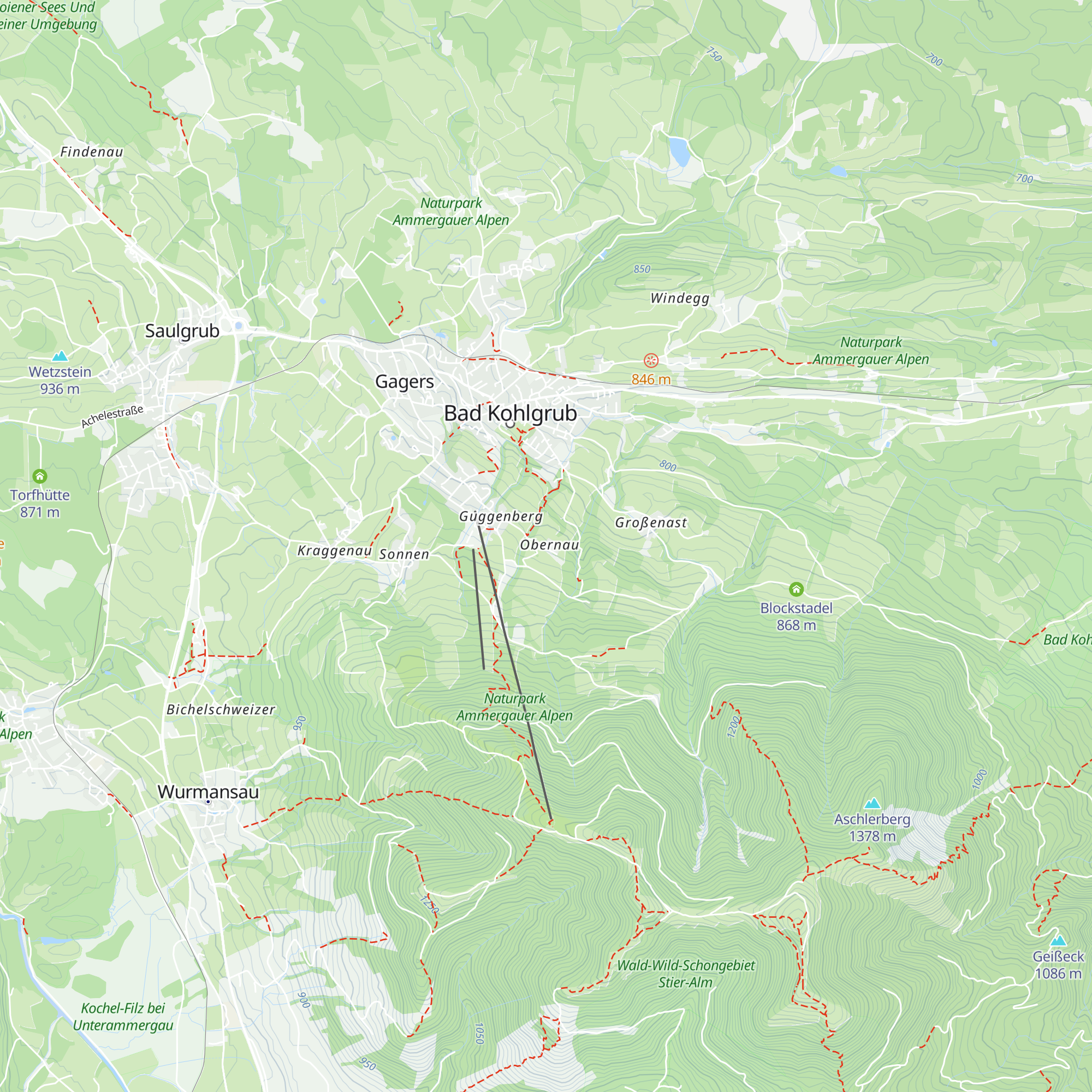 Obernauer Hof map
