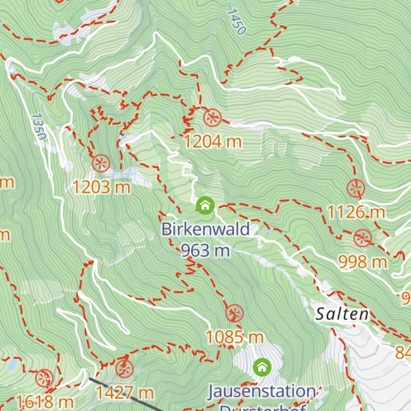 Map of Birkenwald