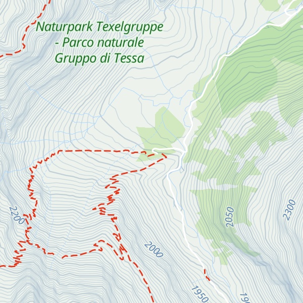 Map of Lazinser Alm