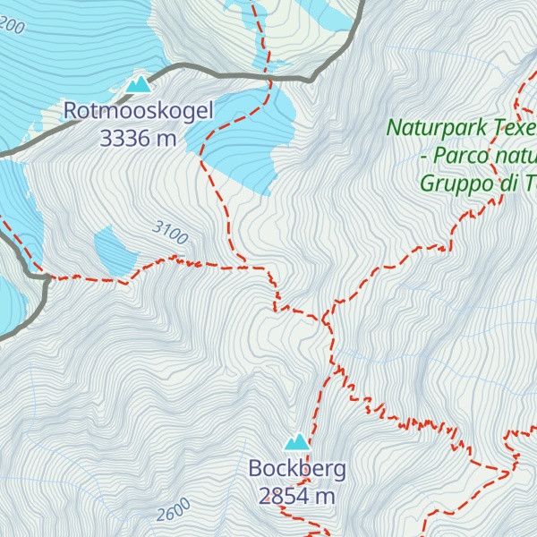 Map of Weißer Knott