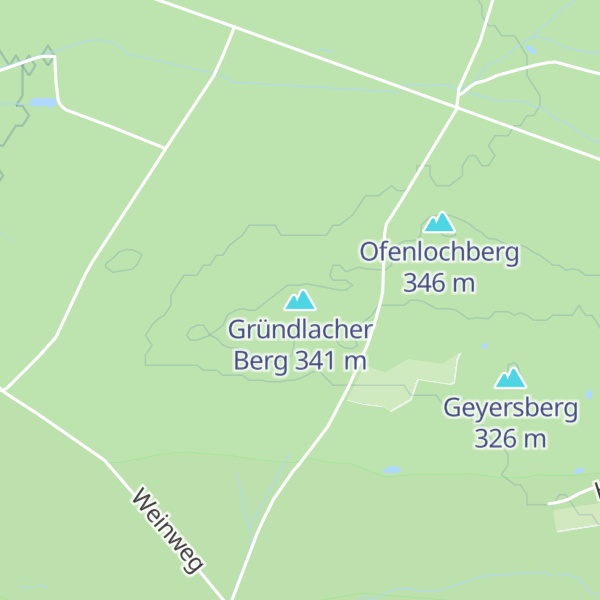 Map of Gründlacher Berg