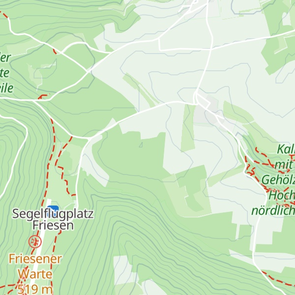 Map of Frankendorfer Berg
