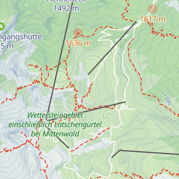 Map of Längenfelderkopf