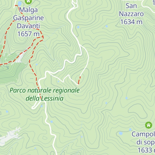 Map of Monte Tomba