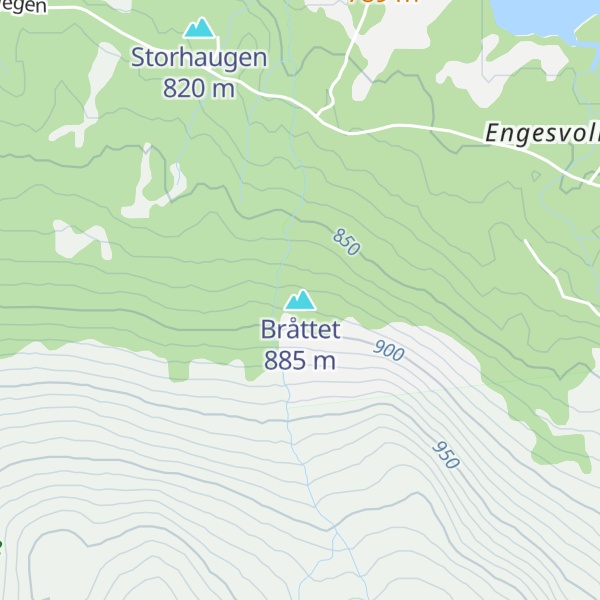 Map of Bråttet