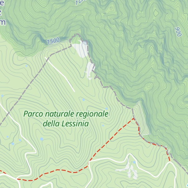 Map of Casera Gasparine di Dietro