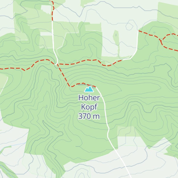 Map of Hoher Kopf