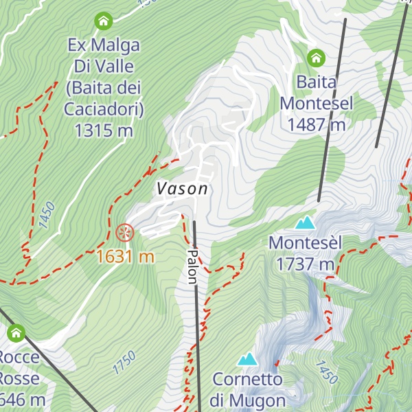 Map of Il Bondonero