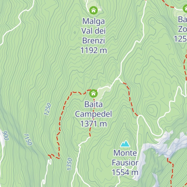 Map of Baita Campedel