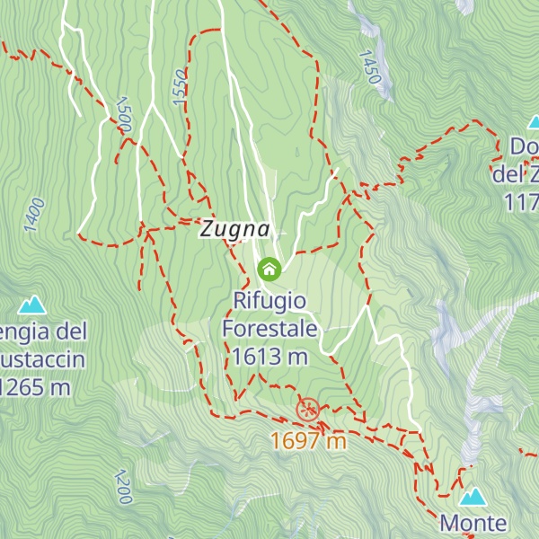 Map of Rifugio Forestale