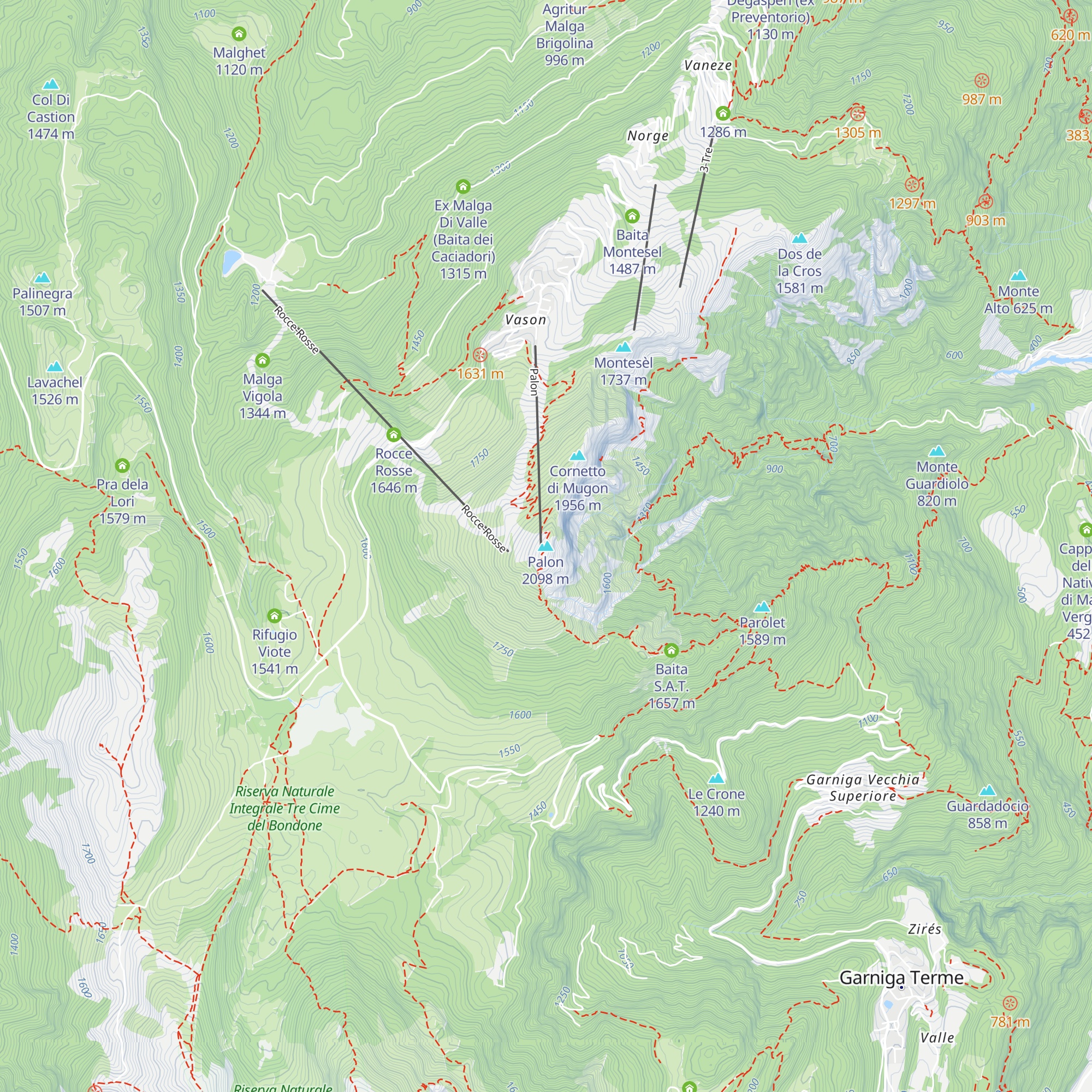 Al Sole map