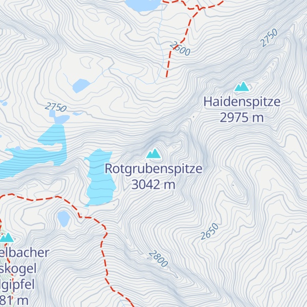 Map of Rotgrubenspitze