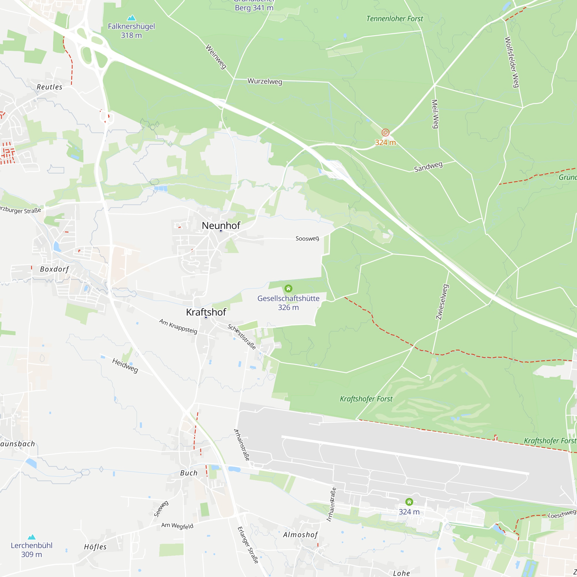 Gesellschaftshütte map