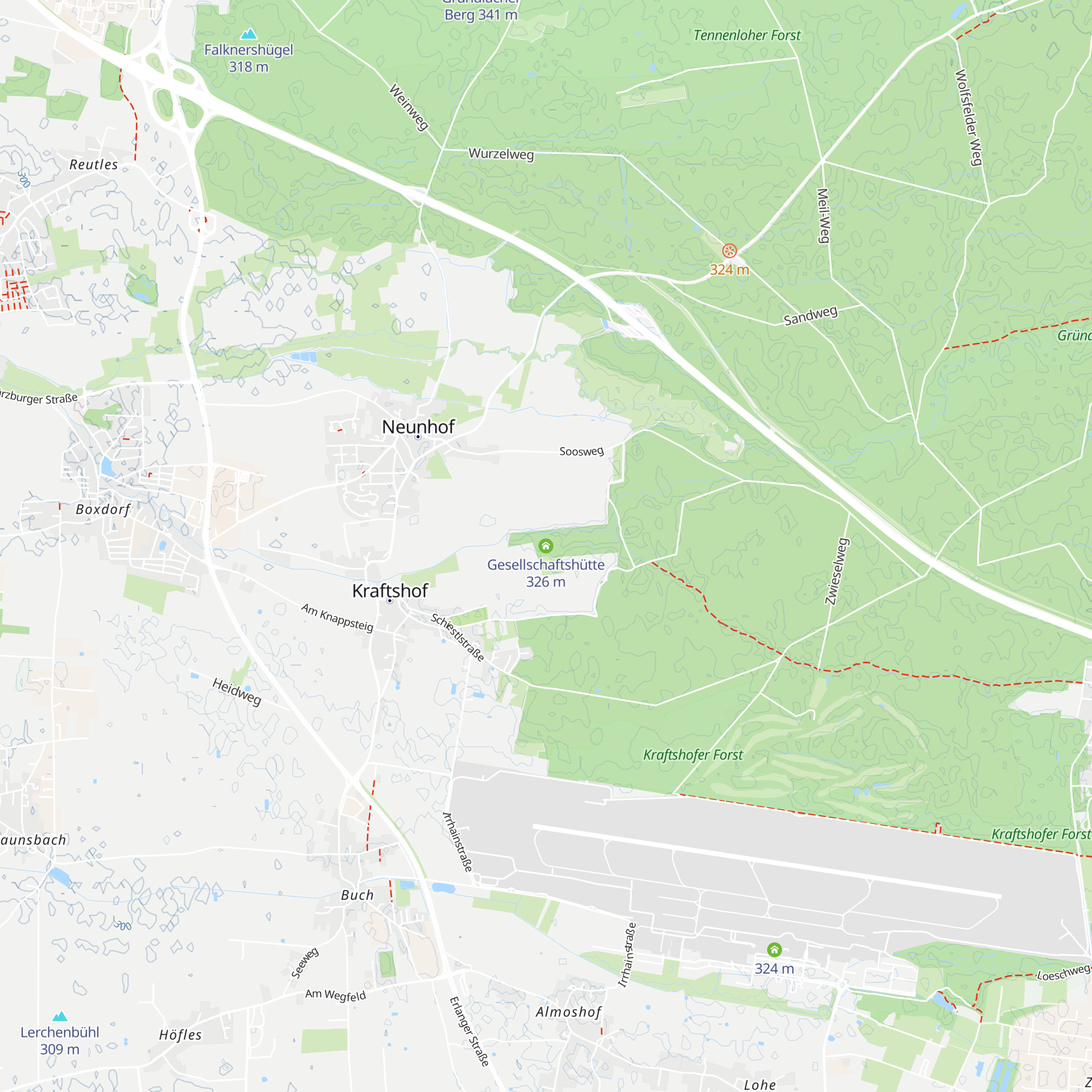 Gesellschaftshütte map