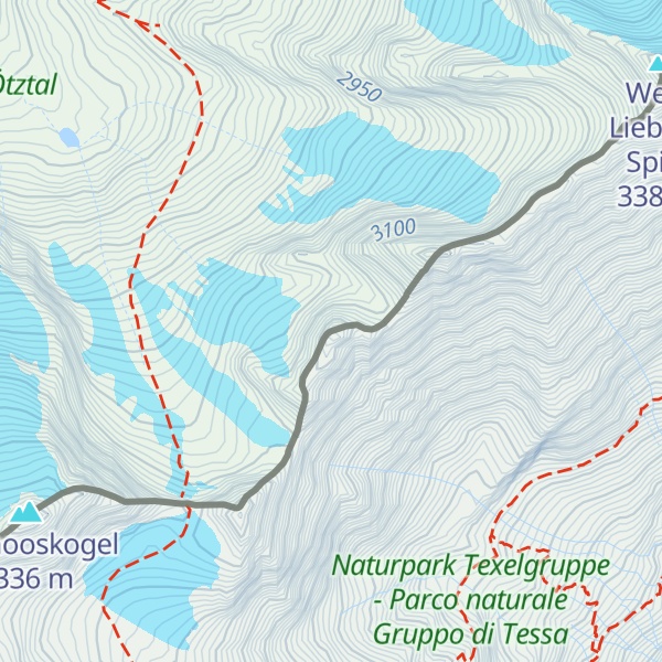Map of Trinkerkogel