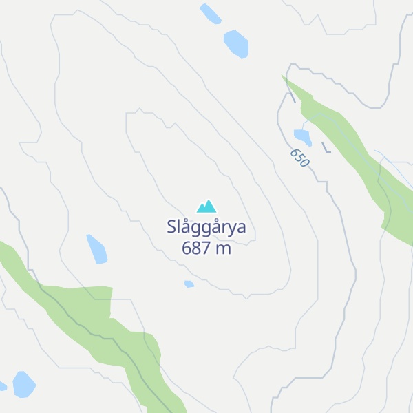 Map of Slåggårya