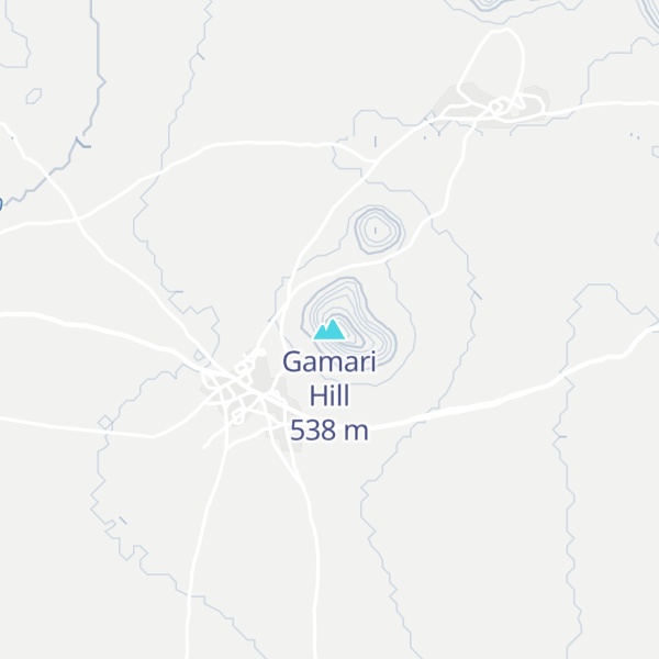 Map of Gamari Hill