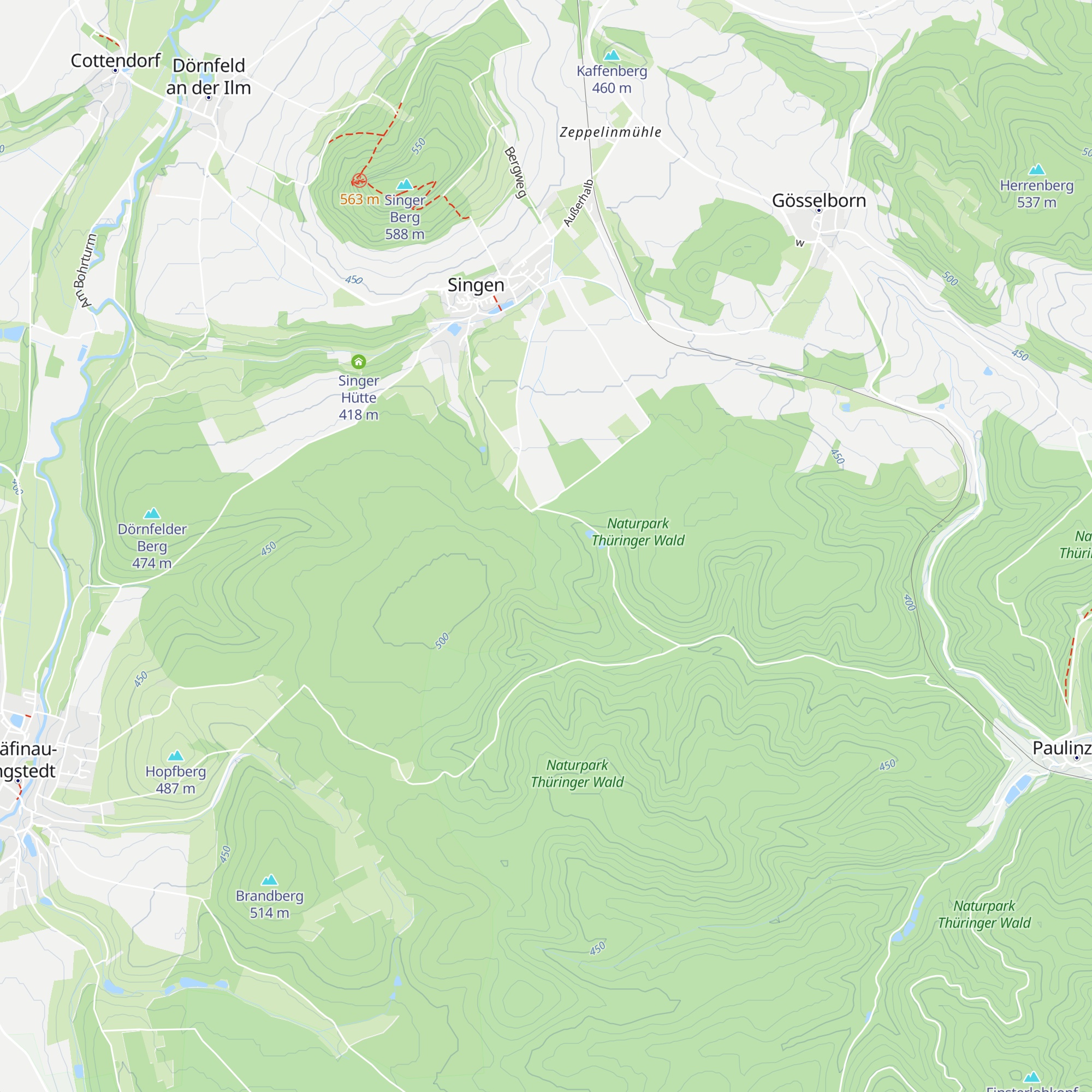 Griesheimer Hütte map