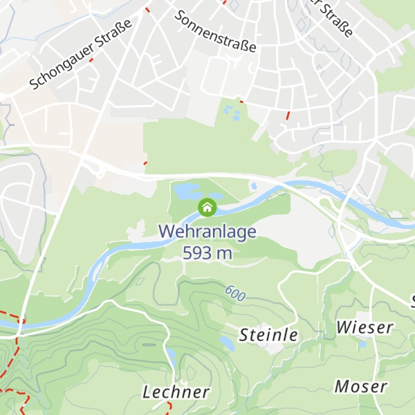 Map of Wehranlage