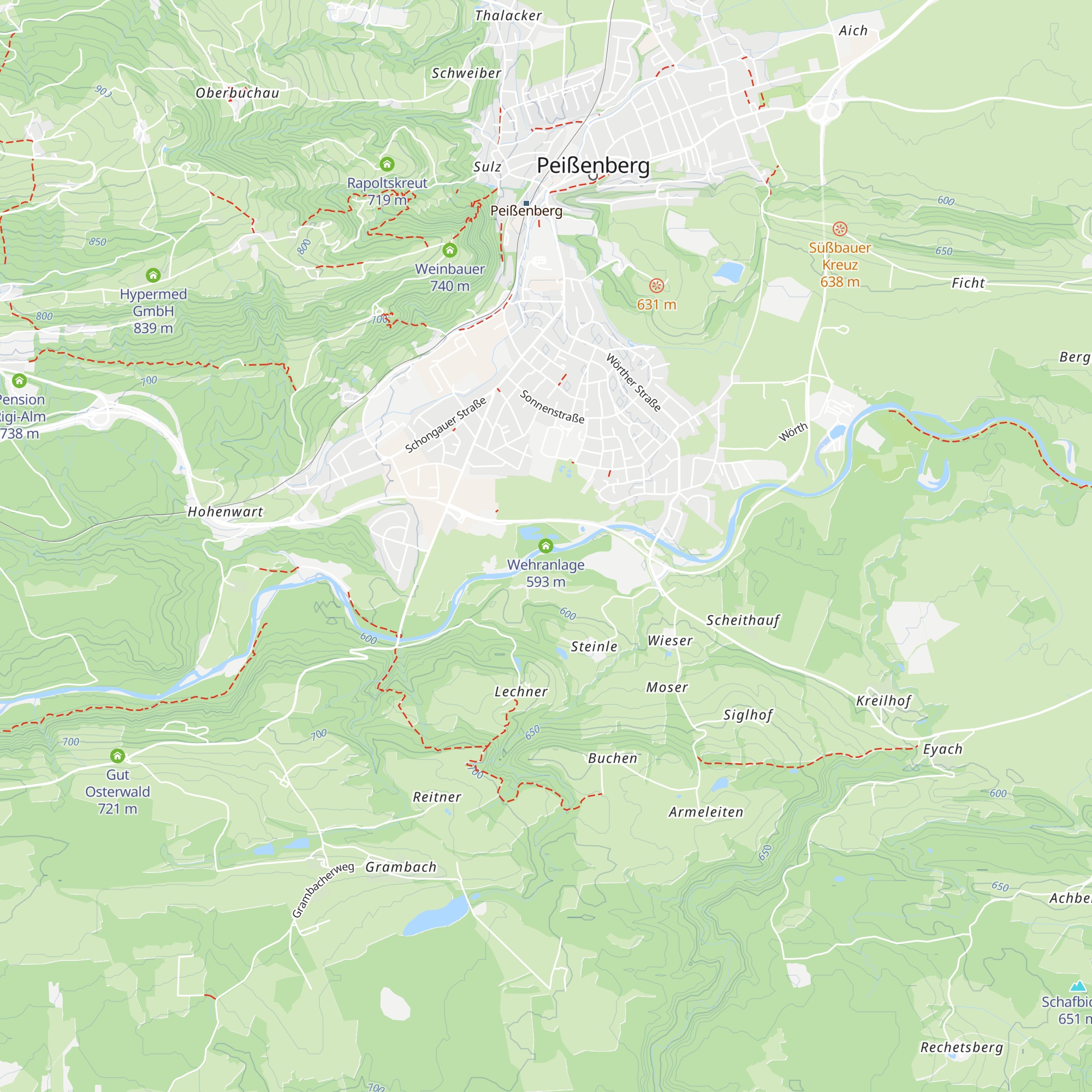 Wehranlage map