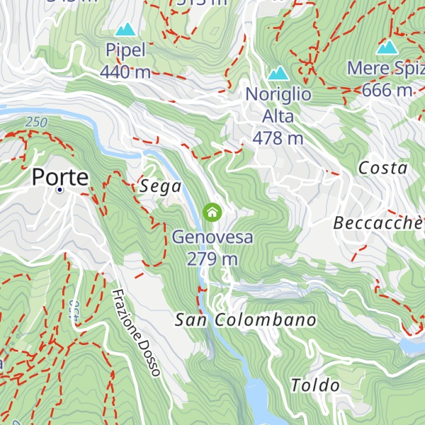 Map of Genovesa