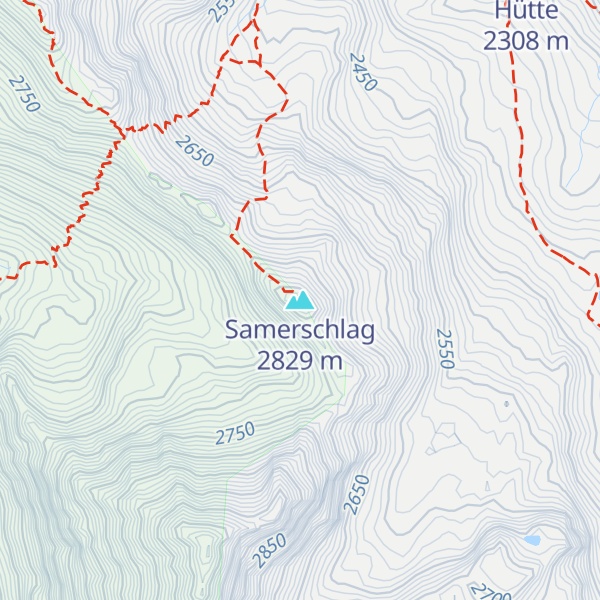 Map of Samerschlag