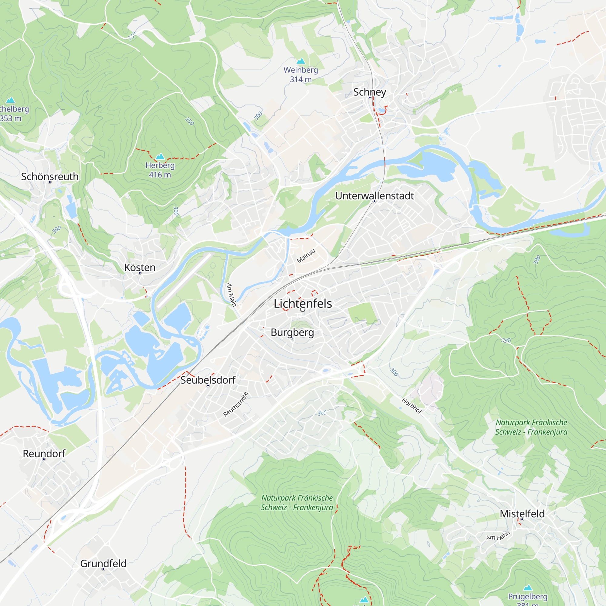 Tourist Information map