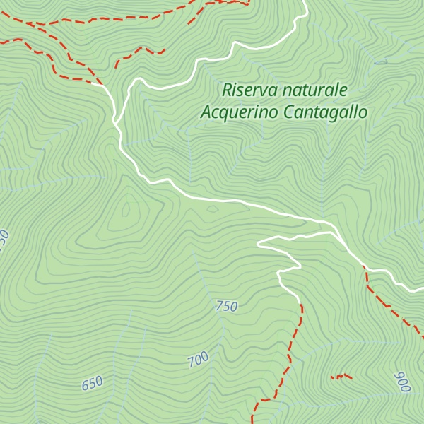 Map of Poggio ai Susini