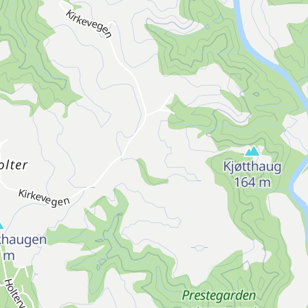 Map of Sølvhaug