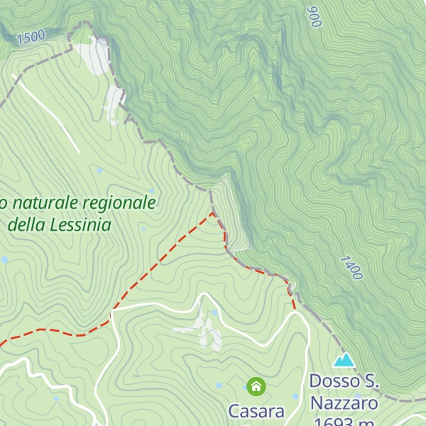 Map of Monte Sparavieri