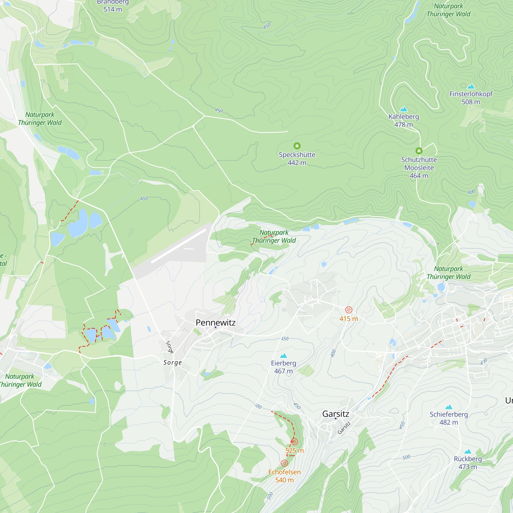Maxhütte map