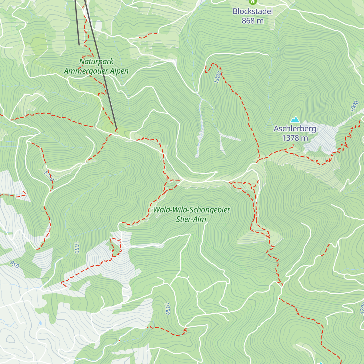 Hörnlealm map