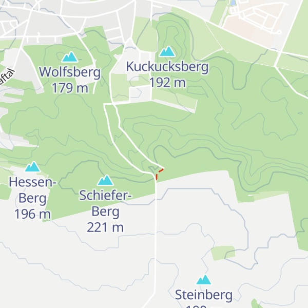 Map of Honigs-Berg