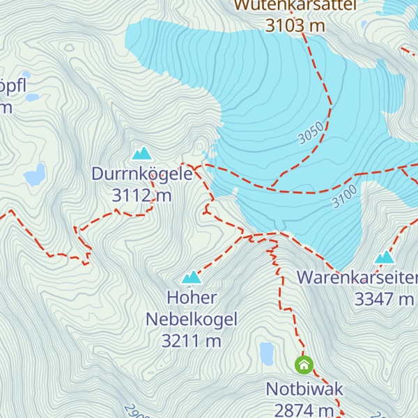 Map of Winterraum