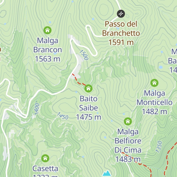 Map of Baito Saibe
