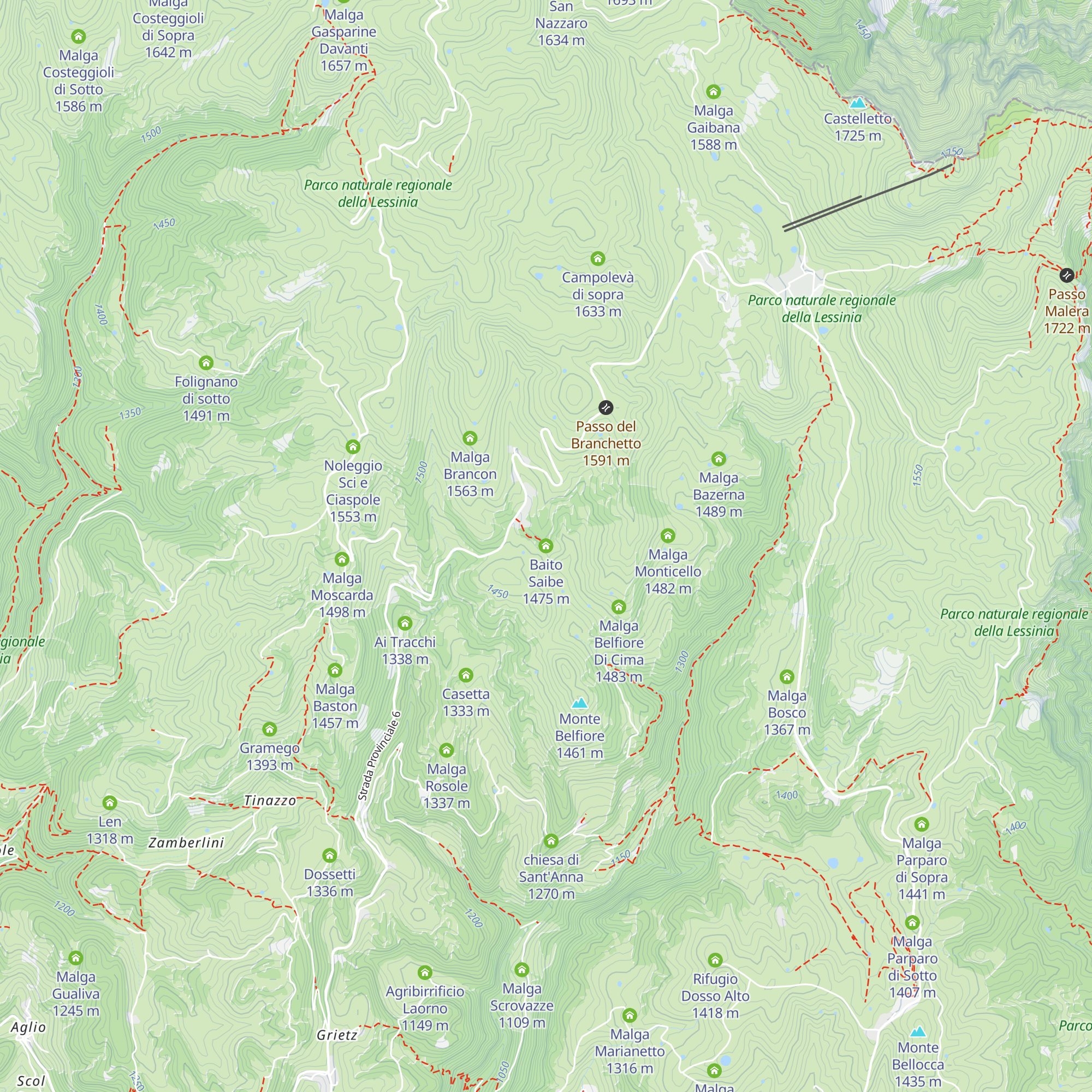 Baito Saibe map