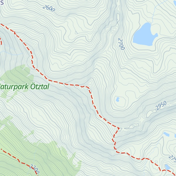 Map of Wilde Rötespitze