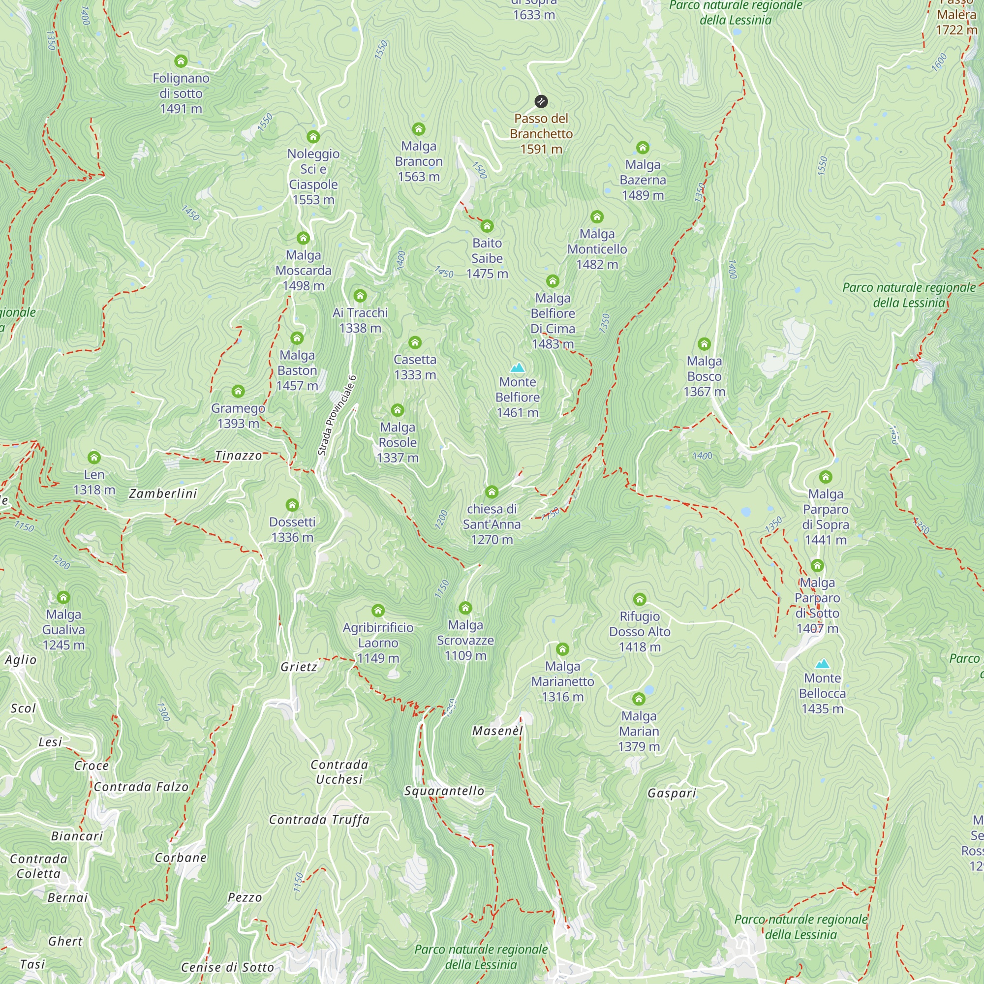 chiesa di Sant'Anna map