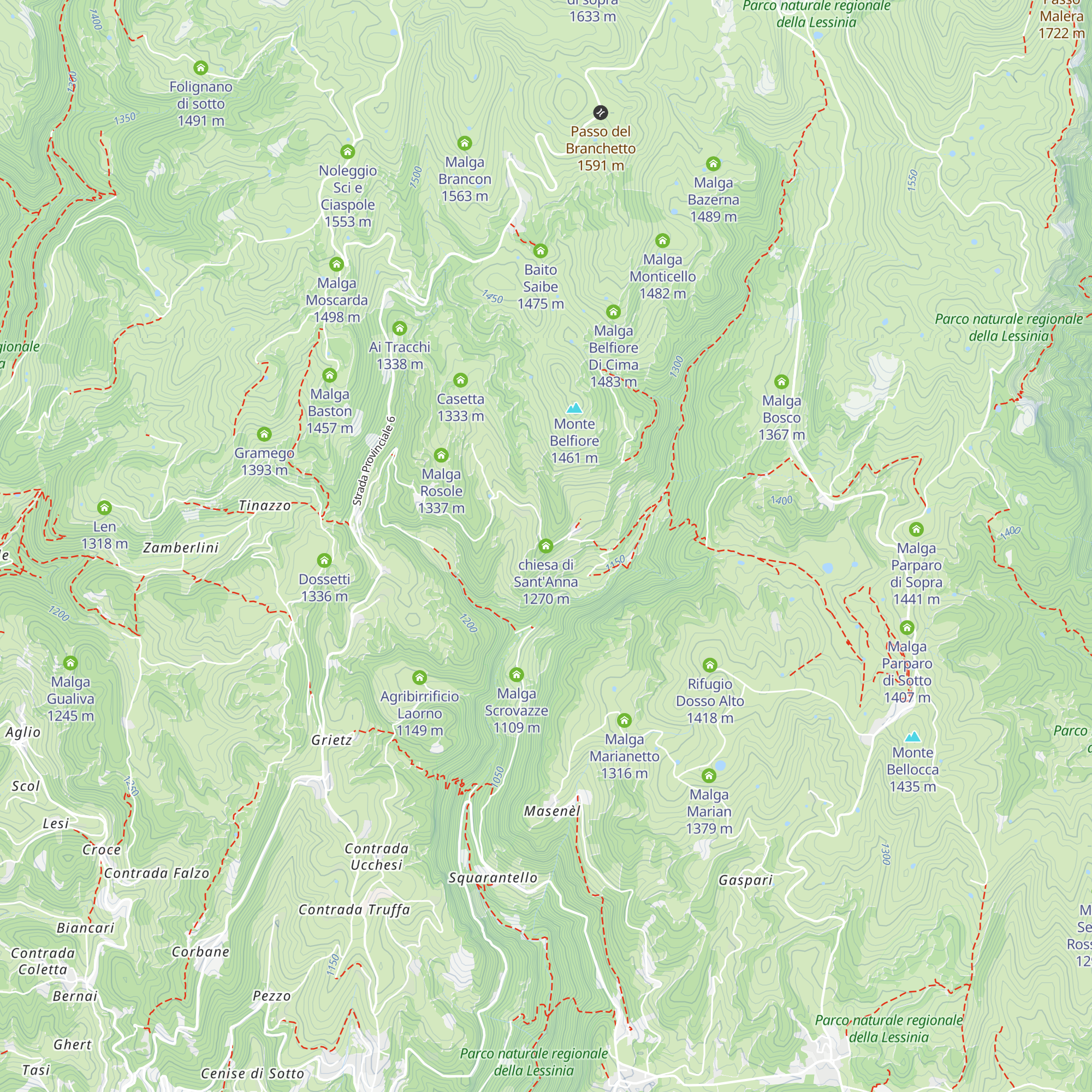 chiesa di Sant'Anna map