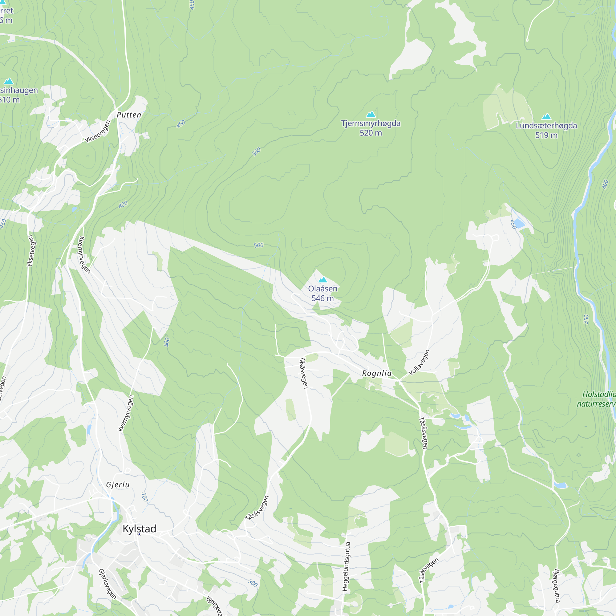 HIL-hytta map