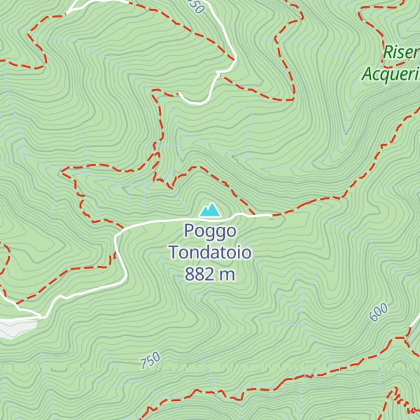 Map of Poggo Tondatoio